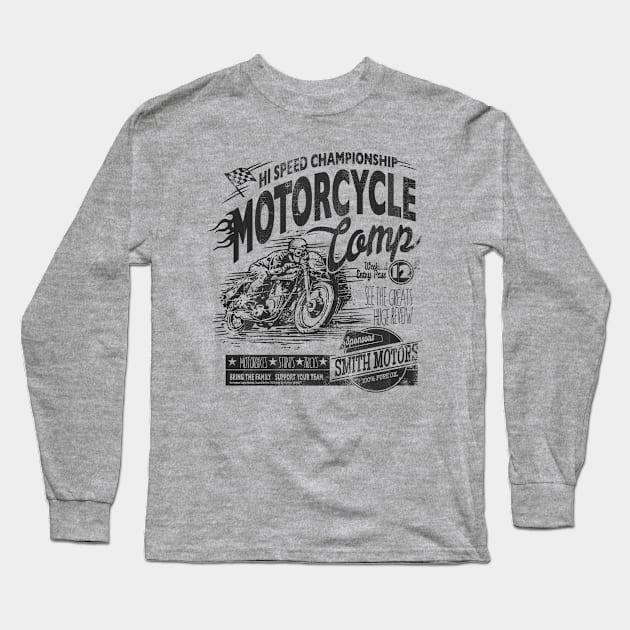 Motorcycle racing Long Sleeve T-Shirt by KILLERZ